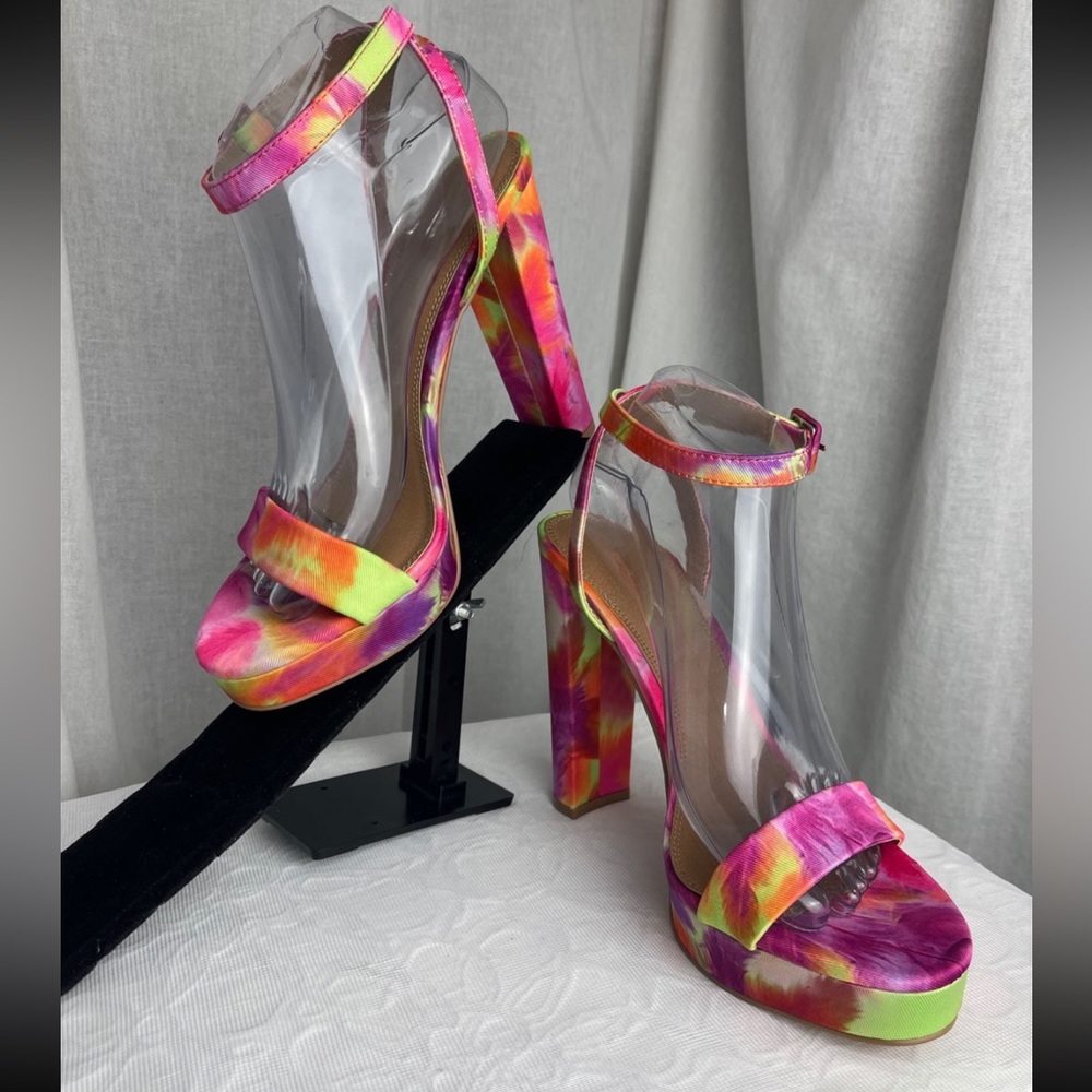 New Asos “Nutshell” Platform Barely There Block H… - image 3